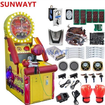 Coin Operated Game Street Electronic Arcade Boxing Machine Ticket Redemption King of Fighters Boxing Machine Kits
